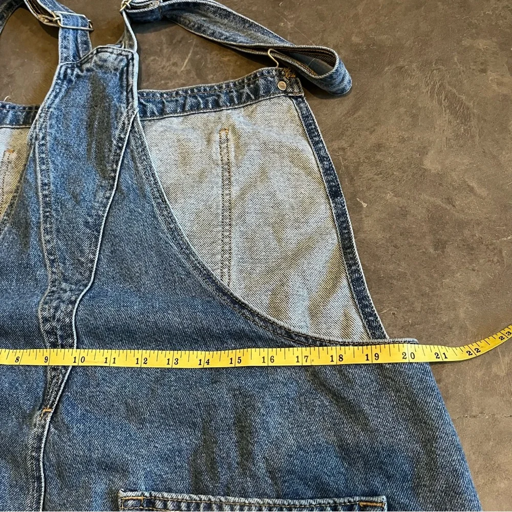 Levi’s Utility Lightweight Shortalls Overalls Denim - Picture 14 of 14
